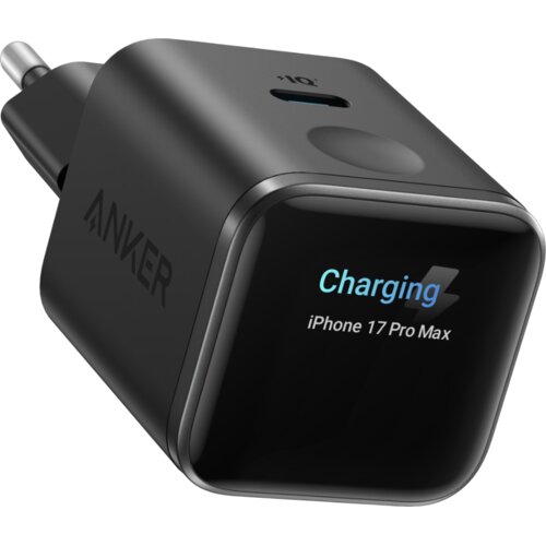 Anker Nano 45W Smart Display Charger Black Slike