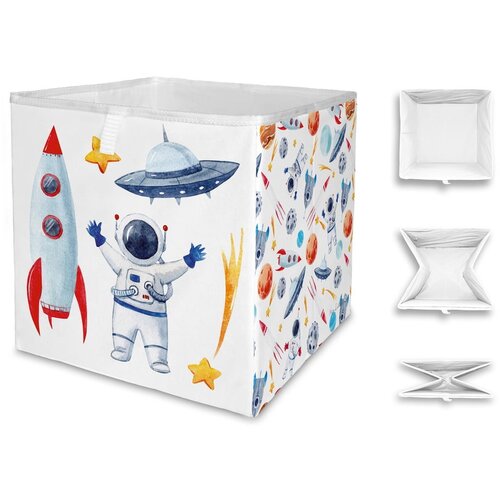 Mr. Little Fox škatla za shranjevanje dojenčkov Space Cene