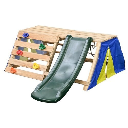 Swing King Penjalica s toboganom Charlie (114,5 x 114,5 x 59,2 cm, Drvo, Zelena) Cijene