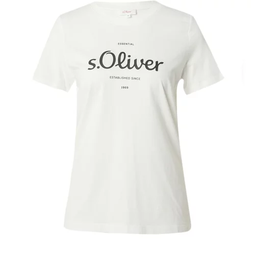 s.Oliver RL T-SHIRT Majica, bijela, veličina