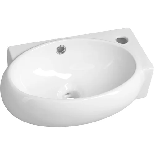 Sapho Bijeli keramički umivaonik za WC 43x28,5 cm Ribera –