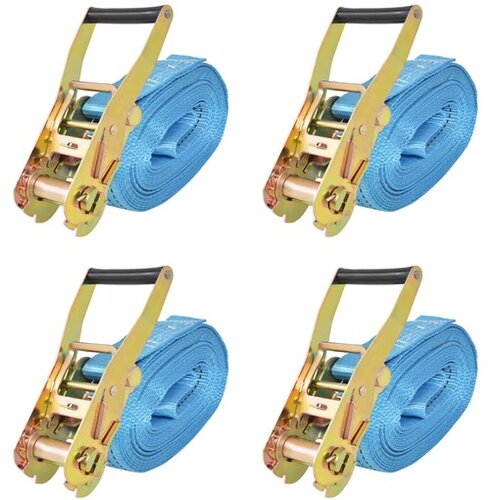  Tovorni vezni trak 4 kosi 4 tone 8mx50mm oranžne barve Cene