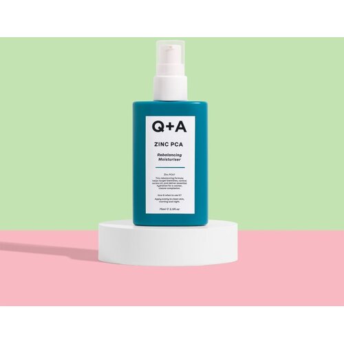 Q+A Zinc PCA dnevna hidratantna krema za masnu i mje&amp;scaron;ovitu kožu lica sadrži cink 75 ml Slike