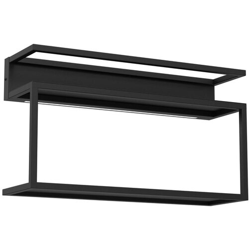 Zidna polica sa LED osvetljenjem SHELF 33x60 cm crna Cene