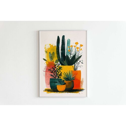 WALLXPERT Dekorativna uramljena slika, 50x70cm, &Scaron;arena Cijene
