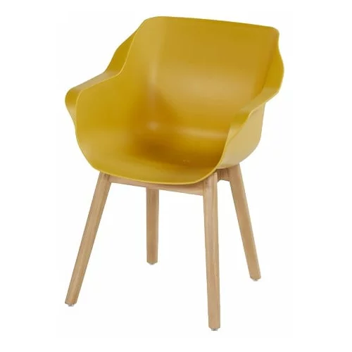 Hartman Žute plastične vrtne stolice u setu 2 kom Sophie Teak –