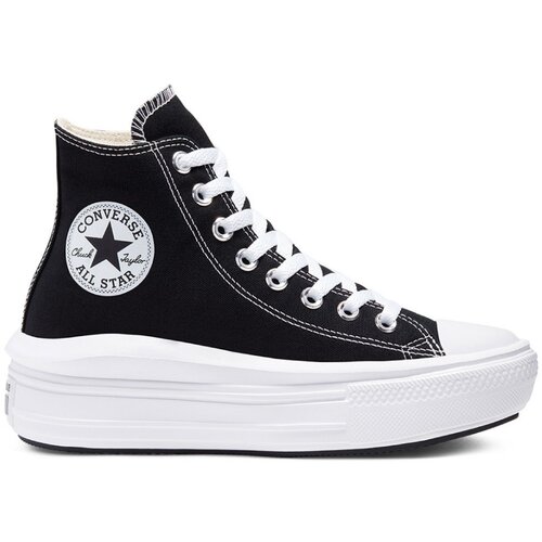Converse Superge Chuck Taylor All Star Move ženske, črna barva, 271716C Slike