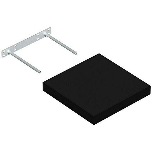 REGALUX Zidna polica XL4 (23,5 x 24 x 3,8 cm, Crne boje, Opteretivost: 12 kg) Cijene