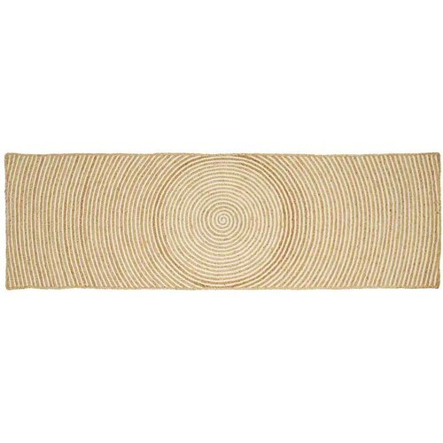 vidaXL Preproga Naravna in bela 60 x 300 cm Juta, (5000132885) Cene