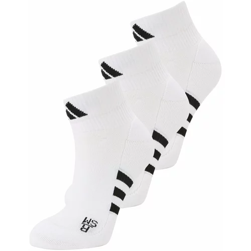 Adidas Set 3 parov unisex nizkih nogavic Mid-Cut Socks 3 Pairs HT3450 White/White/White