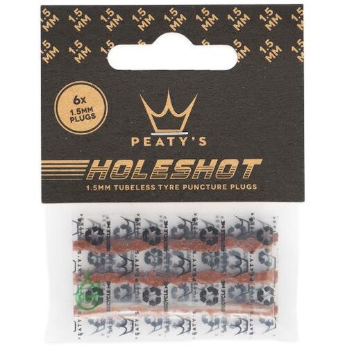 Peaty&amp;#039;s Holeshot Zakrpe za krpanje tubeless gume 1,5mm Slike