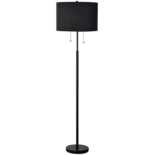  podna lampa fogo 2xE27/15W/230V crna Cene