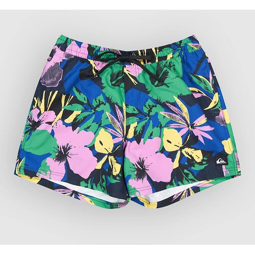 Quiksilver Everyday Printed Volley 15 Boardshorts dark navy interact floral Cene