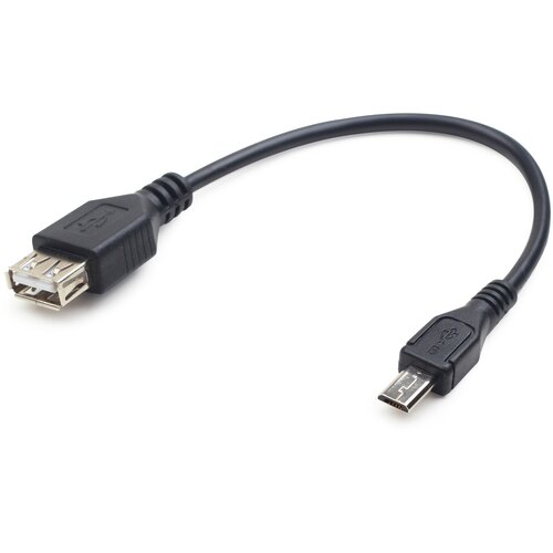 Gembird USB-A - Micro-USB B USB kabl 0.15m 0,15 USB 2.0, Crno Slike