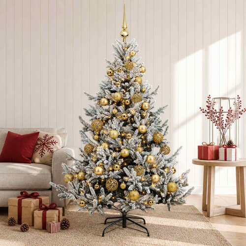  Umjetno božićno drvce s kuglicom 120 cm 150 LED lampica Cene