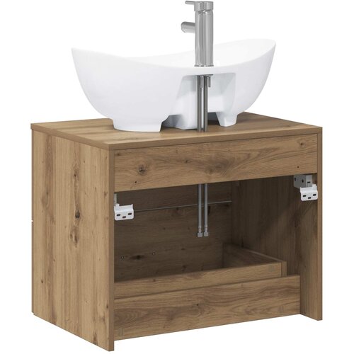  Set namje&amp;scaron;taja za kupaonicu Hrast artisan Konstruirano drvo Smeđa 62.5 x 44.5 x 50 cm Slike