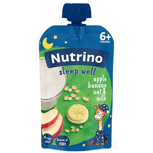Nutrino noćna kaša jabuka banana ovas mleko 100g Cene