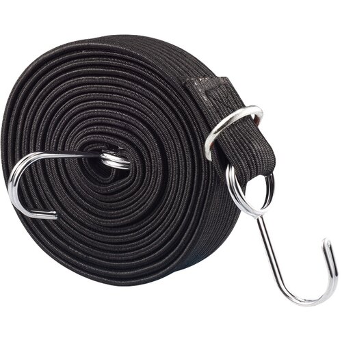INF Elastični trak za prtljago s kavlji Black 2 m, (21755522) Cene