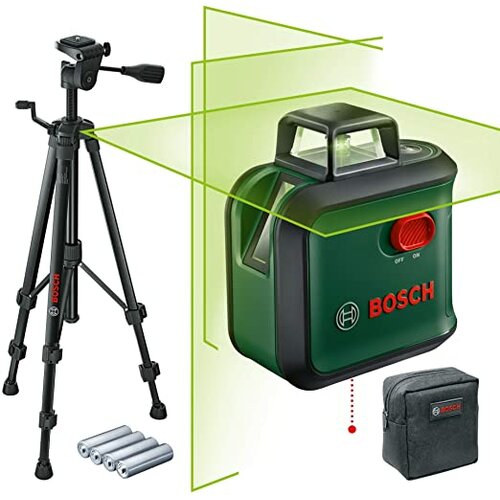 Bosch AdvancedLevel 360 SET samonivelišući laser za linije sa zelenim zrakom 3 linije 0603663B04 Slike