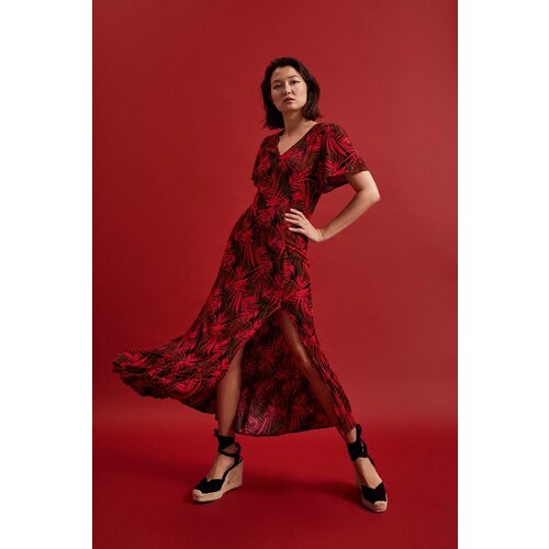 Marisse Women's Dress L-Su-4345 Red Cene