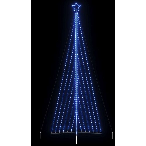 vidaXL Lučke za novoletno jelko 789 LED diod modre 476 cm Cene