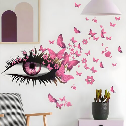 IZMAEL Naljepnica za zid / Tapeta Woman Eye Cijene