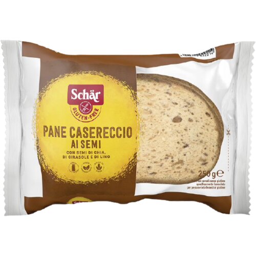Schar pane casereccio - bezglutenski hleb sa semenkama 250g Slike
