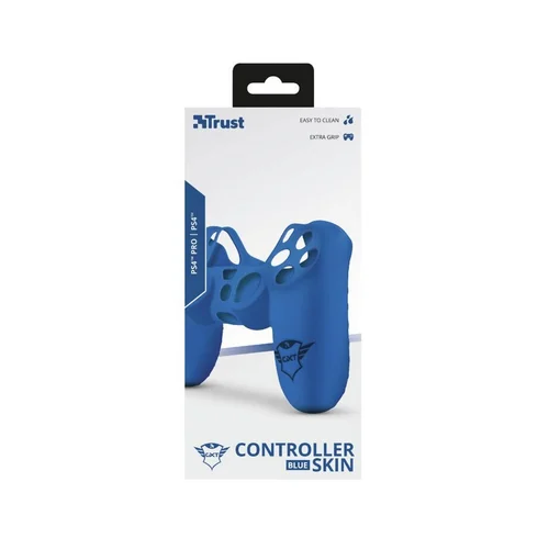 Trust GXT 744B gumijasta zaščita za PS4 kontrolerje, modra