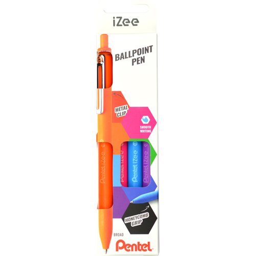 Pentel pritisk kemični svinčnik iZee, etui za 4, trendovske barve, (21655889) Cene