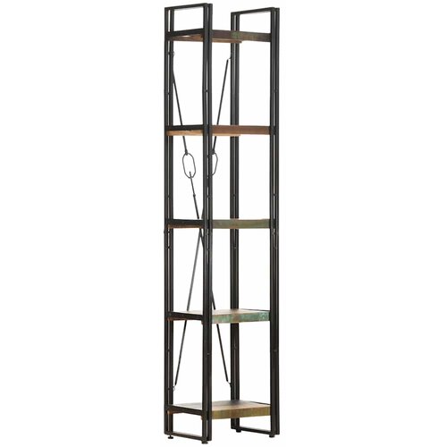 Police za knjige s 5 razina 40x30x180 cm od obnovljenog drva Cijene