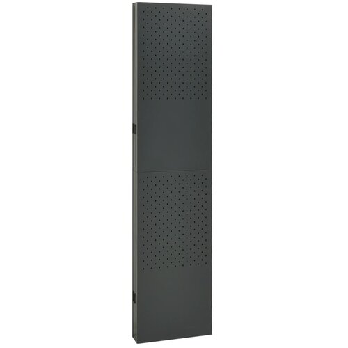  pregrada s 5 panela antracit 200 x 180 cm čelična Slike