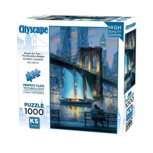KS Games Igračka puzzle Brooklyn most 1000 dijelova 20754 Cijene
