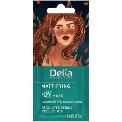 Delia maska za čišćenje i matiranje kože lica 8 ml | cosmetics Slike