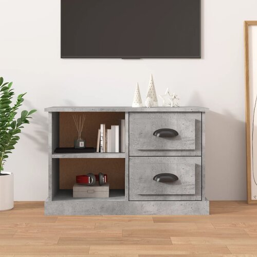 TV ormarić boja betona 73x35,5x47,5 cm konstruirano drvo Cene