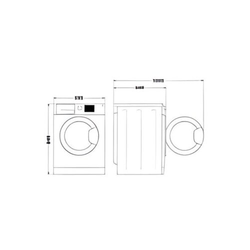 Indesit YT M08 71 R EU Ma&amp;scaron;ina za su&amp;scaron;enje ve&amp;scaron;a Slike