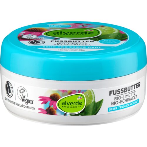 Alverde Naturkosmetik Puter za stopala - limeta 200 ml Cene