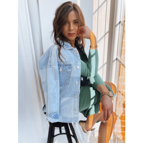 DStreet DONT WORRY ladies jacket light blue Slike