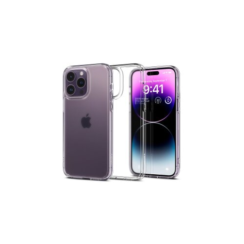 Case SPIGEN ULTRA HYBRID ACS06567 DO IPHONE 15 PRO MAX &amp;ndash; FROST CLEAR Slike