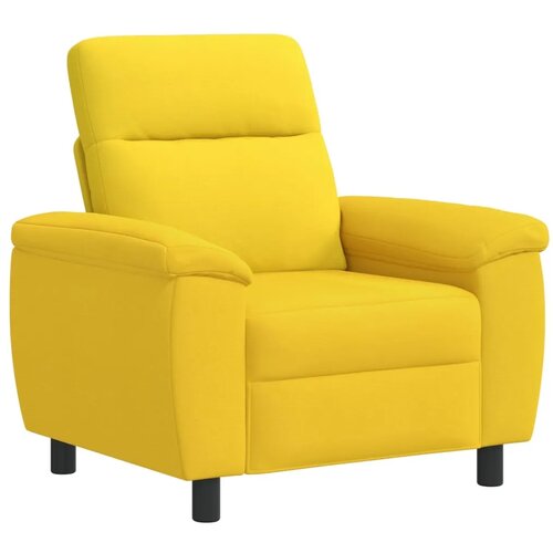  Set sofe 2 pcs Svijetlo žuta Tkanina - Svjetložuta Jednostruka + Dvostruka (140 cm) Slike