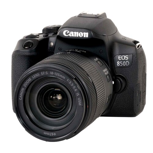 Canon EOS 850D + EF-S 18-135 mm f/3.5-5.6 IS USM digitalni fotoaparat Slike