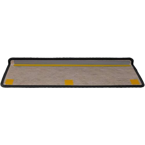 VidaXL Samoljepljivi otirači za stepenice 30 kom 65x21x4 cm antracit Slike