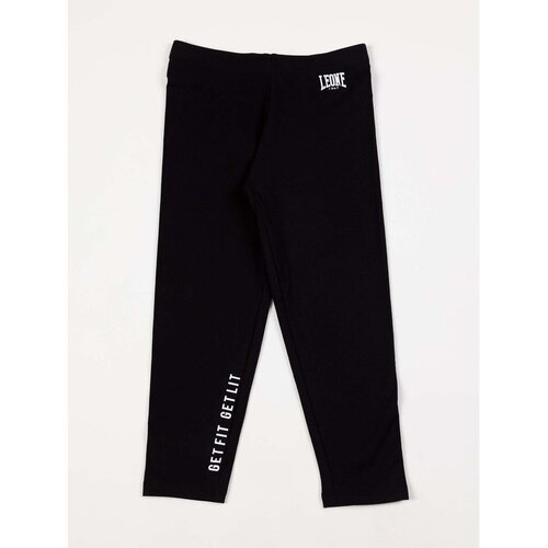 Leone 1947 Pajkice Girl Leggings B W Črna Slike