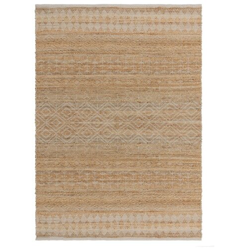 Asiatic Carpets Ročno tkana preproga iz me&scaron;anice jute v naravni barvi 120x170 cm Asher Natural &ndash; Cene