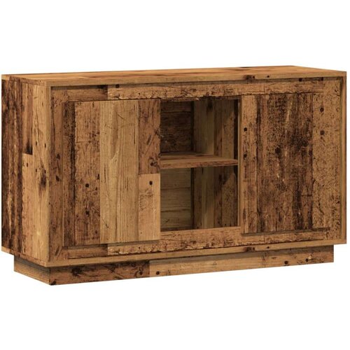 VidaXL Komoda boja starog drva 102x35x60 cm od konstruiranog drva Slike