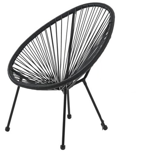 Olimp Sport Baštenska stolica Lounge crna Cene