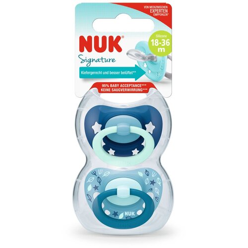 Nuk duda silikon signature 18-36 m 2/1 sort Cijene