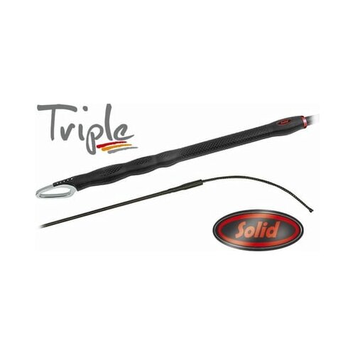FLECK Dresurni bič TRIPLE Solid - 110 cm Slike