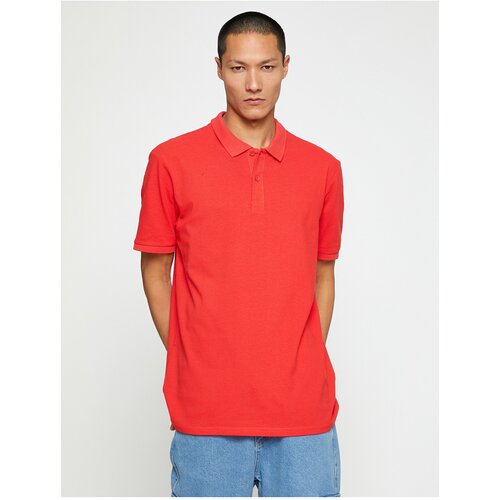 Koton Polo T-shirt - Red - Slim fit Slike