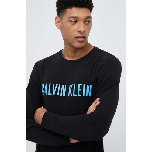 Calvin Klein Underwear Pulover lounge črna barva Slike