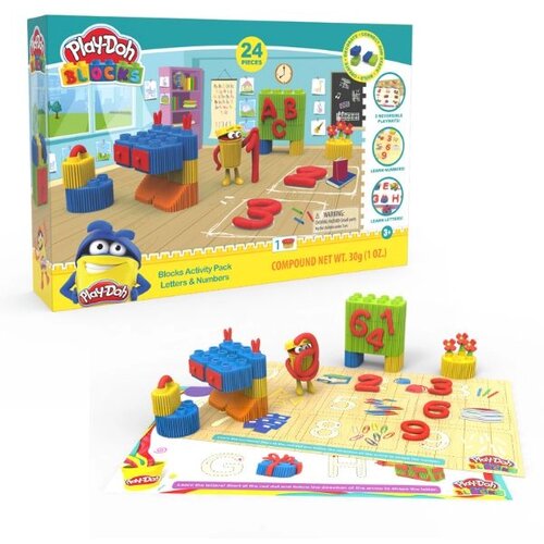  KOCKE S PLASTELINOM SKOLA 24PCS 3404 04/3402 Cene
